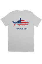 J Hook USA Pocket Tee - Grey - Jhook Company