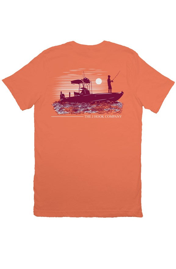 Boat Fishing Tee - Jhook Company