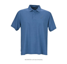 J-Hook Micro-Stripe Polo - Jhook Company